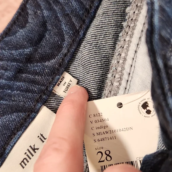 Free People Milk it Laser Jeans - Picture 9 of 12